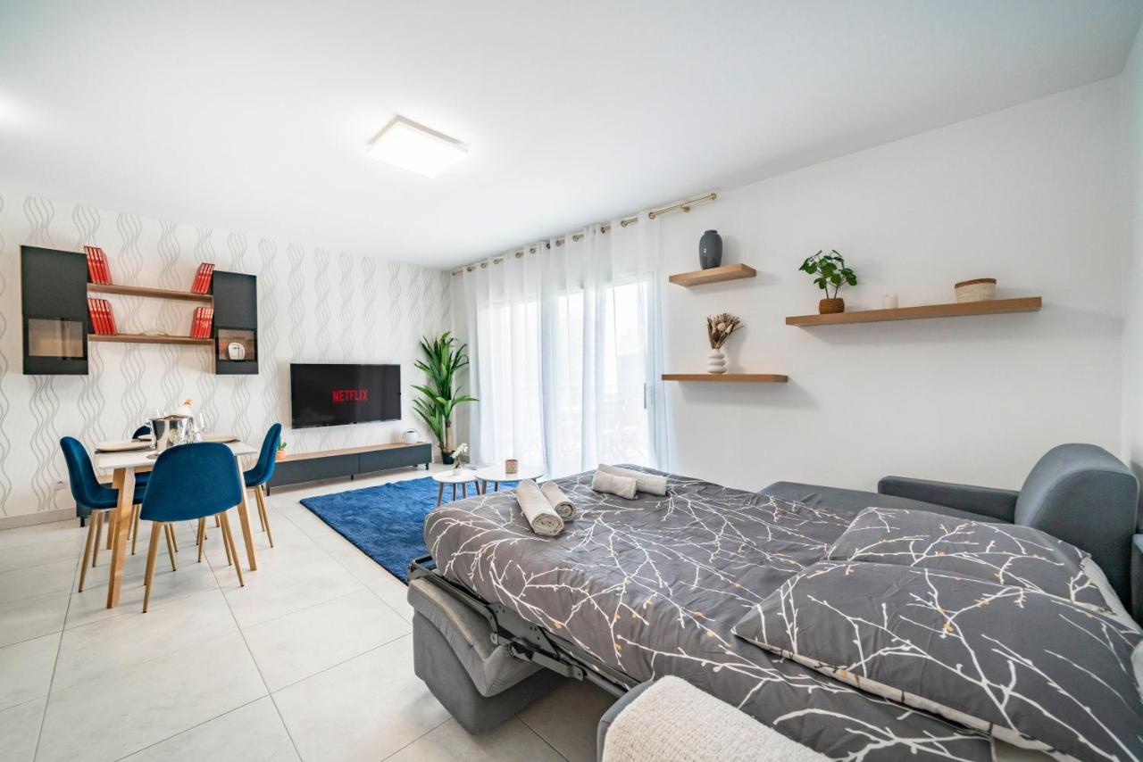 דירות בוסוליי Frontiere Monaco, Terrasse Vue Mer, Tour Odeon - Ap מראה חיצוני תמונה