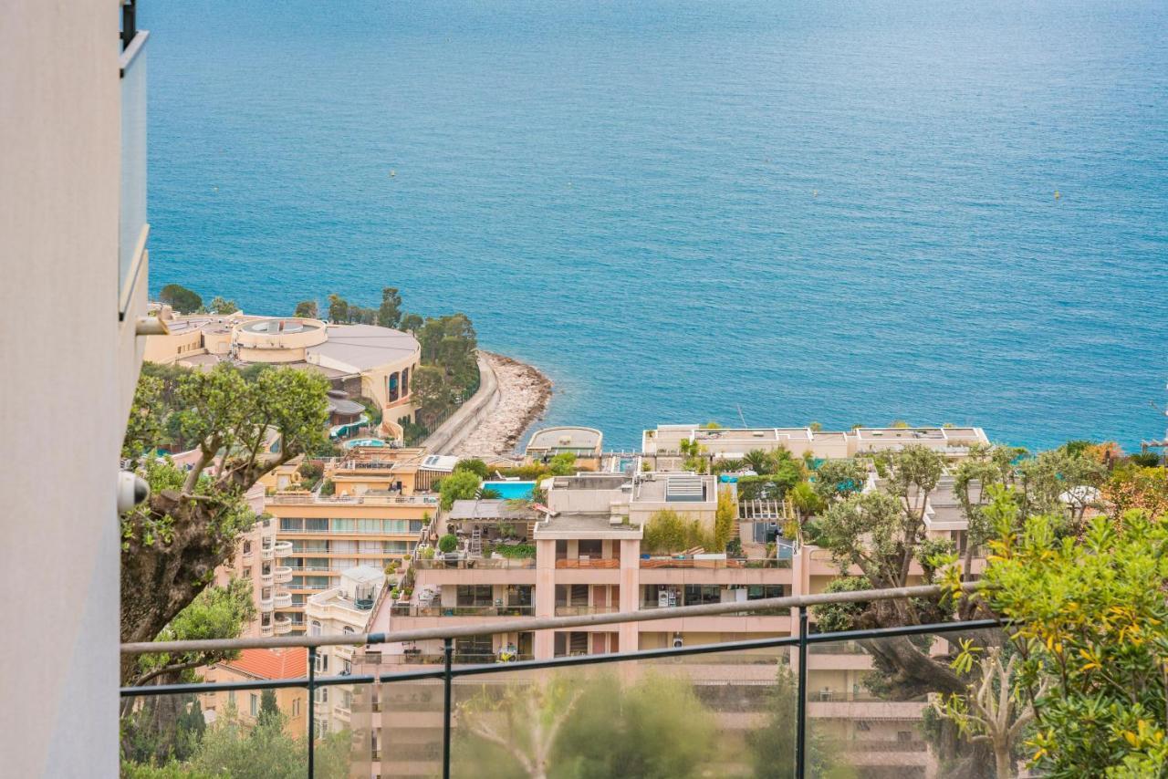 דירות בוסוליי Frontiere Monaco, Terrasse Vue Mer, Tour Odeon - Ap מראה חיצוני תמונה